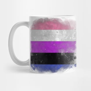 Gender Fluidity pride flag Mug